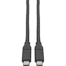 Tripp Lite USB Type C to USB C Cable USB 2.0 5A Rating USB-IF Cert M/M 13ft