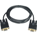 Tripp Lite 6ft Null Modem Serial DB9 RS232 Cable Adapter Gold F-F 6' - American Tech Depot