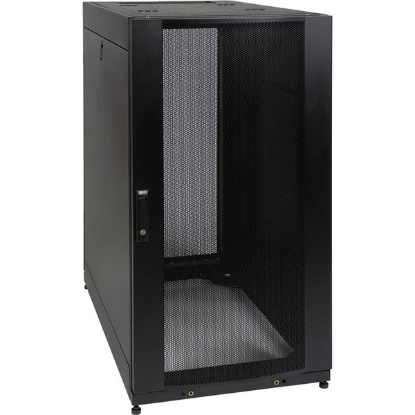 Tripp Lite 25U Rack Enclosure Server Cabinet Shock Pallet w- Doors & Sides - American Tech Depot