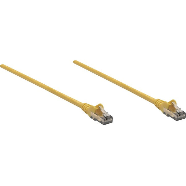 Intellinet Network Solutions Cat6 UTP Network Patch Cable, 25 ft (7.5 m), Yellow - American Tech Depot