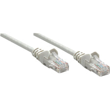 Intellinet Network Solutions Cat6 UTP Network Patch Cable, 100 ft (30 m), Gray - American Tech Depot