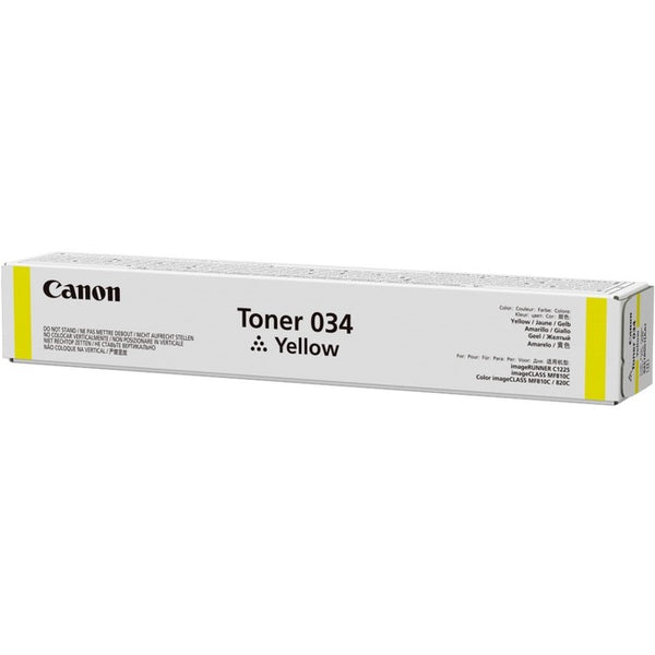 Canon 034 Original Toner Cartridge - Yellow - American Tech Depot