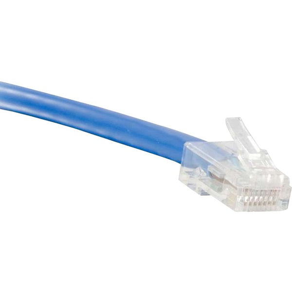 ENET Cat5e Blue 1 Foot Non-Booted (No Boot) (UTP) High-Quality Network Patch Cable RJ45 to RJ45 - 1Ft - American Tech Depot