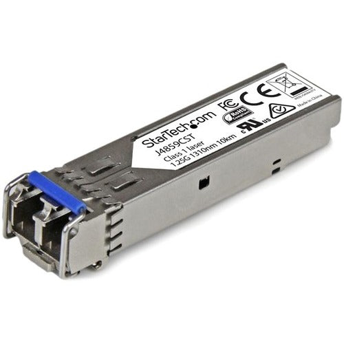 StarTech.com HPE J4859C Compatible SFP Module - 1000BASE-LX - 1GE Gigabit Ethernet SFP 1GbE Single Mode-Multi Mode Fiber Transceiver 10km