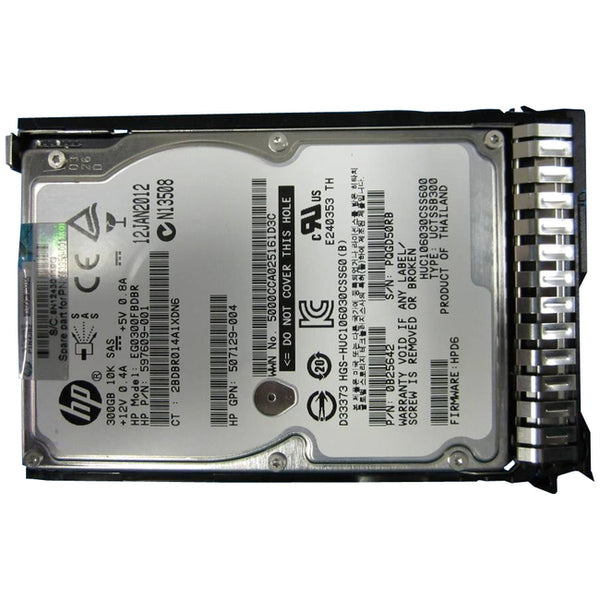Total Micro 300 GB Hard Drive - 2.5" Internal - SAS (6Gb-s SAS)