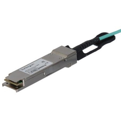 StarTech.com MSA Uncoded 10m 40G QSFP+ to SFP AOC Cable - 40 GbE QSFP+ Active Optical Fiber - 40 Gbps QSFP Plus Cable 32.8' - American Tech Depot