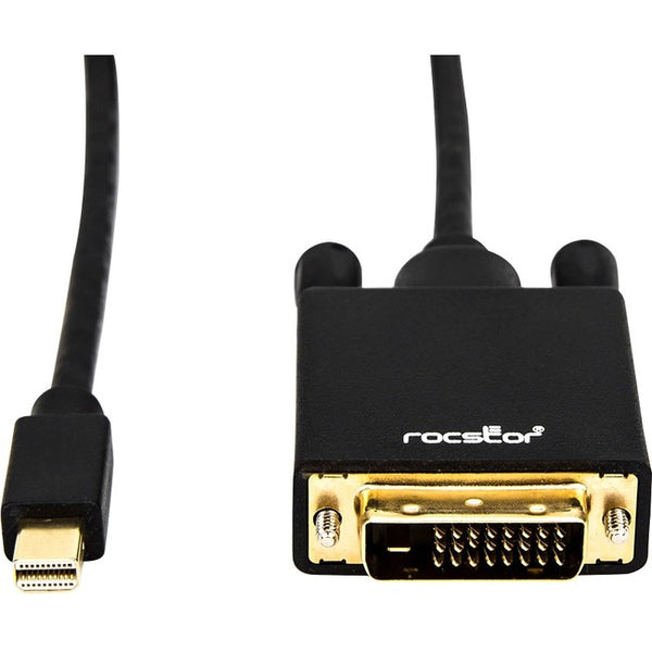 Rocstor 6 Ft Mini Displayport 1.2v Male To Dvi