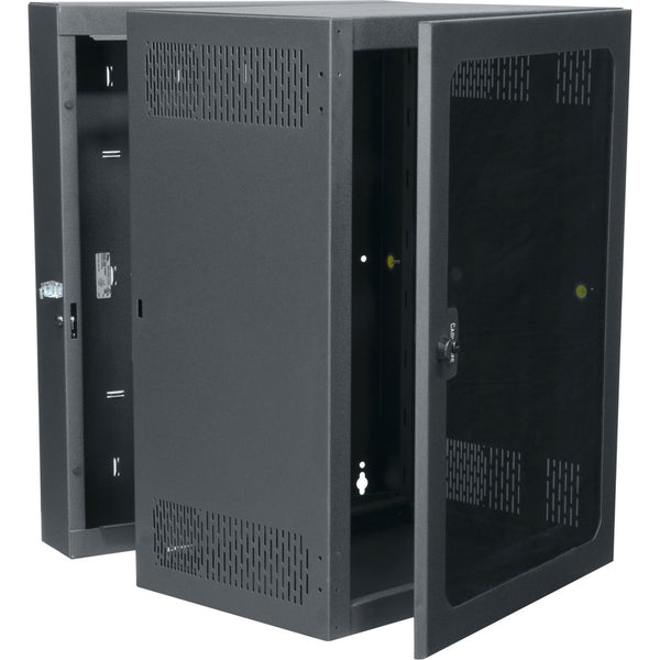 Middle Atlantic Cablesafe CWR-18-32PD Rack Cabinet With Plexiglass Front Door And 6 D-Rings