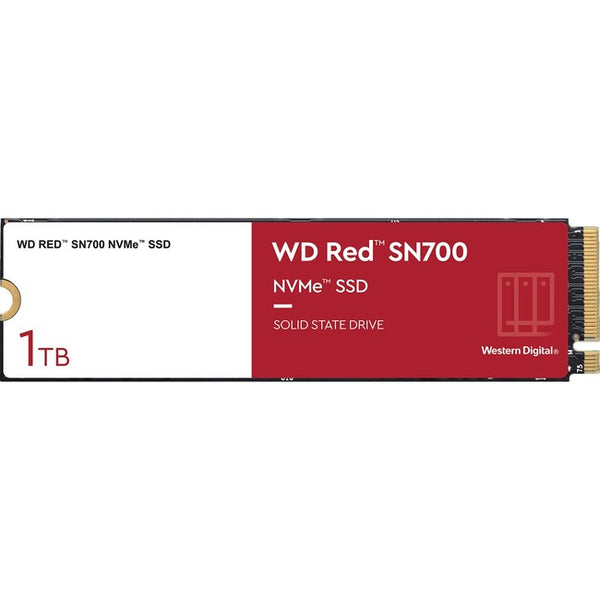 Western Digital Red S700 WDS100T1R0C 1 TB Solid State Drive - M.2 2280 Internal - PCI Express NVMe (PCI Express NVMe 3.0 x4)
