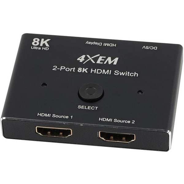 4XEM 8K 2-Port HDMI Switch