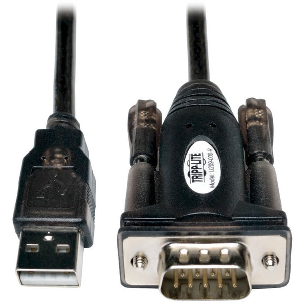 Tripp Lite 5ft USB to Serial Adapter Cable USB-A to DB9 RS-232 M/M
