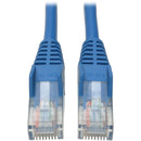 Tripp Lite 3ft Cat5e / Cat5 Snagless Molded Patch Cable RJ45 M/M Blue 3'