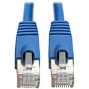 Tripp Lite 3ft Augmented Cat6 Cat6a Shielded 10G Patch Cable RJ45 M/M Blue 3'
