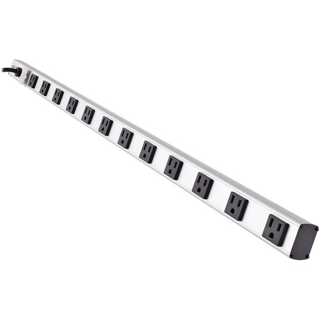 Tripp Lite Power Strip 120V Right Angle 5-15R 12 Outlet 15' Cd 36" Length