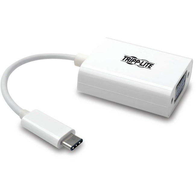 Tripp Lite USB C to VGA Video Adapter Converter1080p, M/F, USB Type C to VGA, USB-C to VGA, USB Type-C to VGA 6in