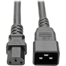Tripp Lite 3ft PDU Power Cord Cable C13 to C20 Heavy Duty 15A 14AWG 3'