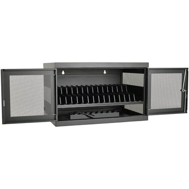 Tripp Lite 16-Port AC Charging Storage Station w/ Cart Options Chromebook Laptop Tablet