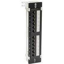 Tripp Lite Cat5 / Cat5e Wall-Mount PoE Patch Panel 12-Port 110 568A/B RJ45