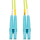 Tripp Lite Duplex Multimode Fiber Patch Cable OM5 LC LC 50/125 100Gb 3M