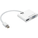 Tripp Lite 6in Mini DisplayPort to HDMI VGA 4K Adapter Converter Cable mDP to HDMI VGA Thunderbolt 1 & 2 Compatible 6"