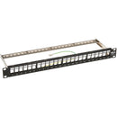 Tripp Lite 24-Port Shielded Blank Patch Panel RJ45 USB HDMI Cat5e/6 1URM