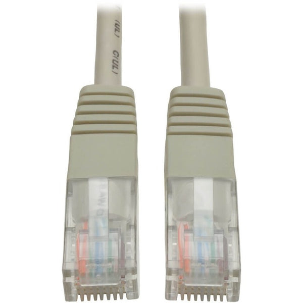 Tripp Lite 5ft Cat5e / Cat5 350MHz Molded Patch Cable RJ45 M/M Gray 5'