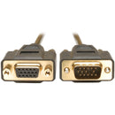 Tripp Lite 10ft VGA Monitor Extension Gold Cable Shielded HD15 M/F 10'