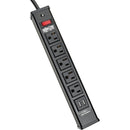 Tripp Lite Surge Protector Power Strip 5-Outlet 2 USB Charging Ports 6ft Cord