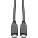 Tripp Lite USB C Cable 3.1 Gen 1 3A Rating USB-IF Cert USB Type C M/M 6ft