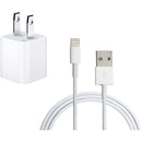 4XEM iPhone/iPod Charging Kit - Apple Charger and 3ft Lightning 8 Pin Cable