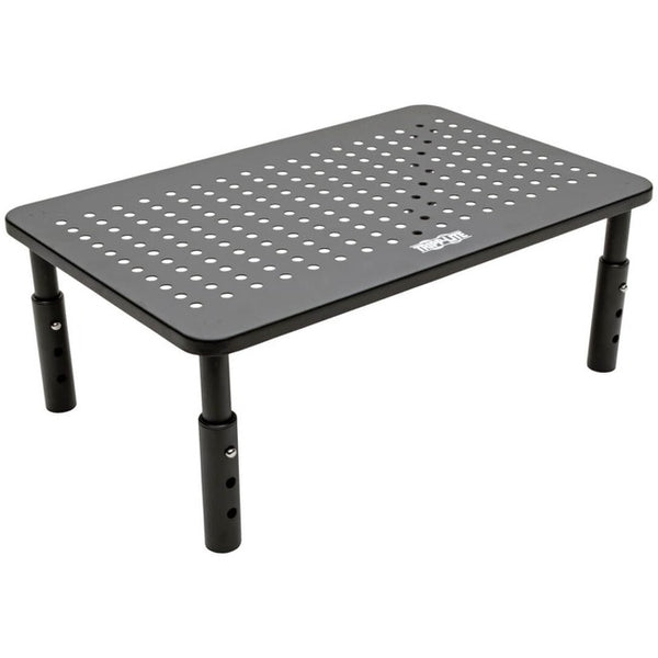 Tripp Lite Monitor Riser Stand Desktop Metal Height Adjustable Black 14 x 9in