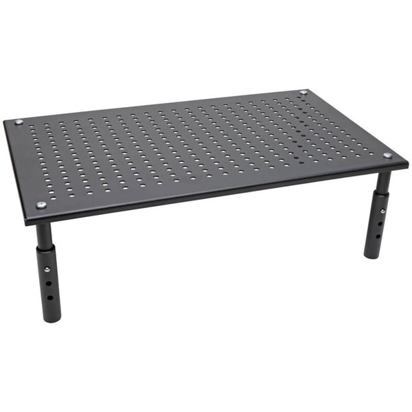 Tripp Lite Monitor Riser Stand Desktop Metal Height Adjustable Black 18x11in
