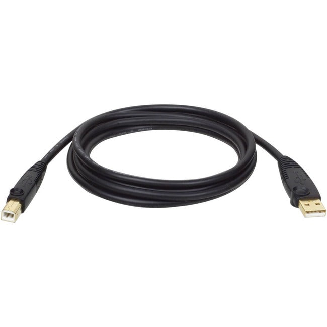 Tripp Lite 10ft USB 2.0 Hi-Speed A/B Device Cable Shielded M/M