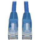 Tripp Lite 10ft Cat6 Gigabit Snagless Molded Patch Cable RJ45 M/M Blue 10'