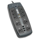 Tripp Lite Surge Protector 120V 10 Outlet RJ11 Coax 8' Cord 3345 Joule
