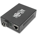 Tripp Lite LC Multimode Fiber to Gbe Media Converter POE+ 10/100/1000 550M