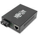 Tripp Lite SC Multimode Fiber to Gbe Media Converter POE+ 10/100/1000 550M