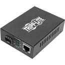 Tripp Lite Gigabit SFP Fiber to Ethernet Media Converter, POE+ - 10/100/1000 Mbps