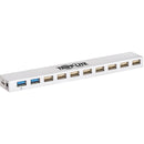 Tripp Lite USB Hub 10-Port 2 USB 3.0 / 8 USB 2.0 Ports Combo USB Charging