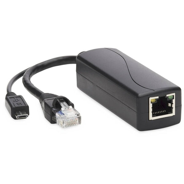 Tripp Lite PoE to USB Micro-B and RJ45 Active Splitter 48V to 5V 1A 100M