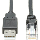 Tripp Lite USB-A to RJ45 Rollover Console Cable Cisco Compatible M/M 10ft