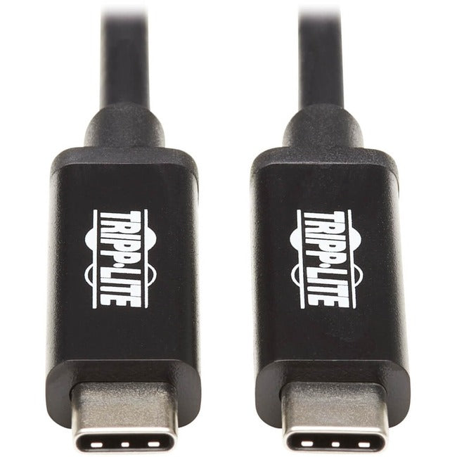 Tripp Lite Thunderbolt 3 Cable 40 Gbps Active 5A 100W PD 4K USB C M/M 2M