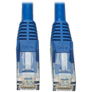Tripp Lite Cat6 Snagless UTP Network Patch Cable (RJ45 M/M), Blue, 3 ft.
