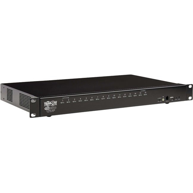 Tripp Lite HDMI/USB KVM Switch 16Port Audio/Video USB Peripheral Sharing 1U
