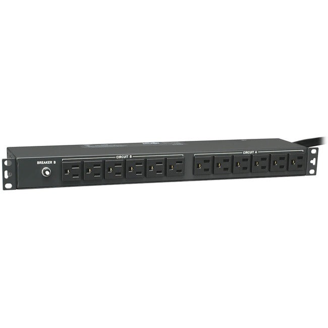 Tripp Lite PDU Basic 120V 30A 5-15R 24 Outlet L5-30P Horizontal 1URM