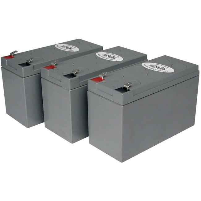 Tripp Lite UPS Replacement Battery Cartridge Kit for select UPS Brands with (3) 12V Batteries