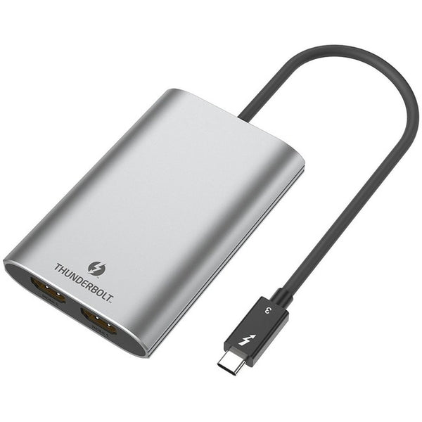 4XEM Type-C Thunderbolt to Dual HDMI Display Adapter