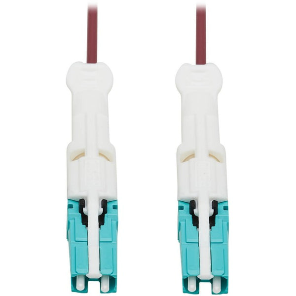 Tripp Lite Duplex Multimode Fiber Optic Cable 400G OM4 LSZH CS-PC CS-PC 10M