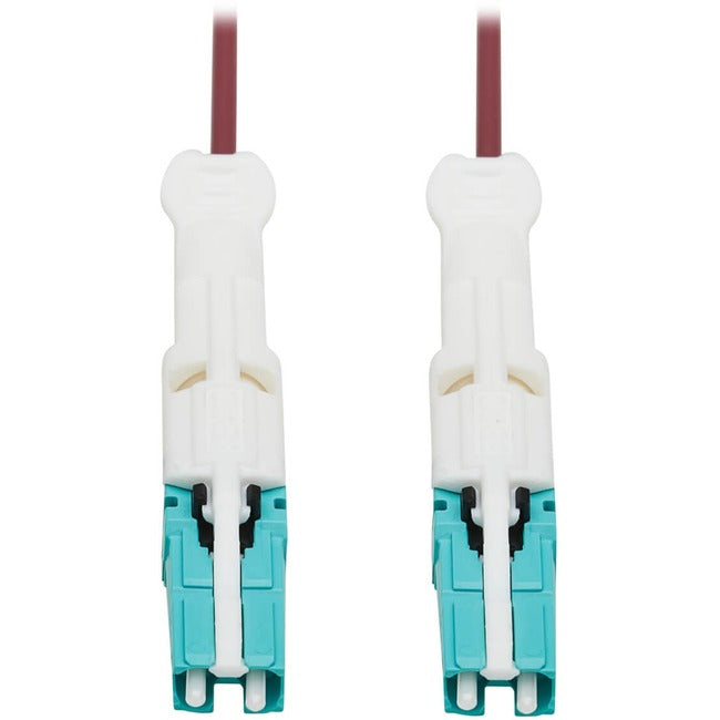 Tripp Lite Duplex Multimode Fiber Optic Cable 400G OM4 LSZH CS-PC CS-PC 10M