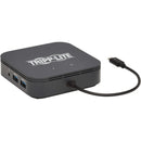 Tripp Lite Thunderbolt 3 Dock Dual Display 8k DisplayPort, 4k HDMI, USB-A Hub, Gigabit Ethernet